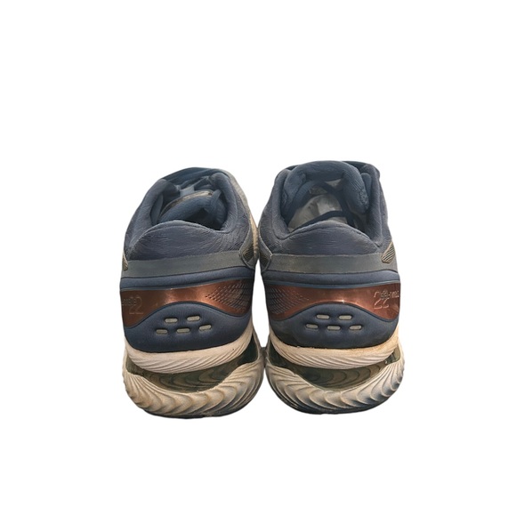 Asics Mens Gel Nimbus 22 1011A680 Blue Copper Running Shoes Sneakers Size 12.5 - Picture 6 of 13